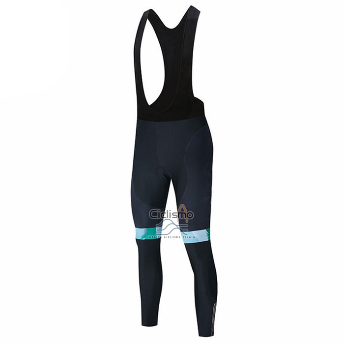 Bora-hansgrone Ropa Ciclismo Culotte Largo 2021 Mangas Largas Blanco Verde